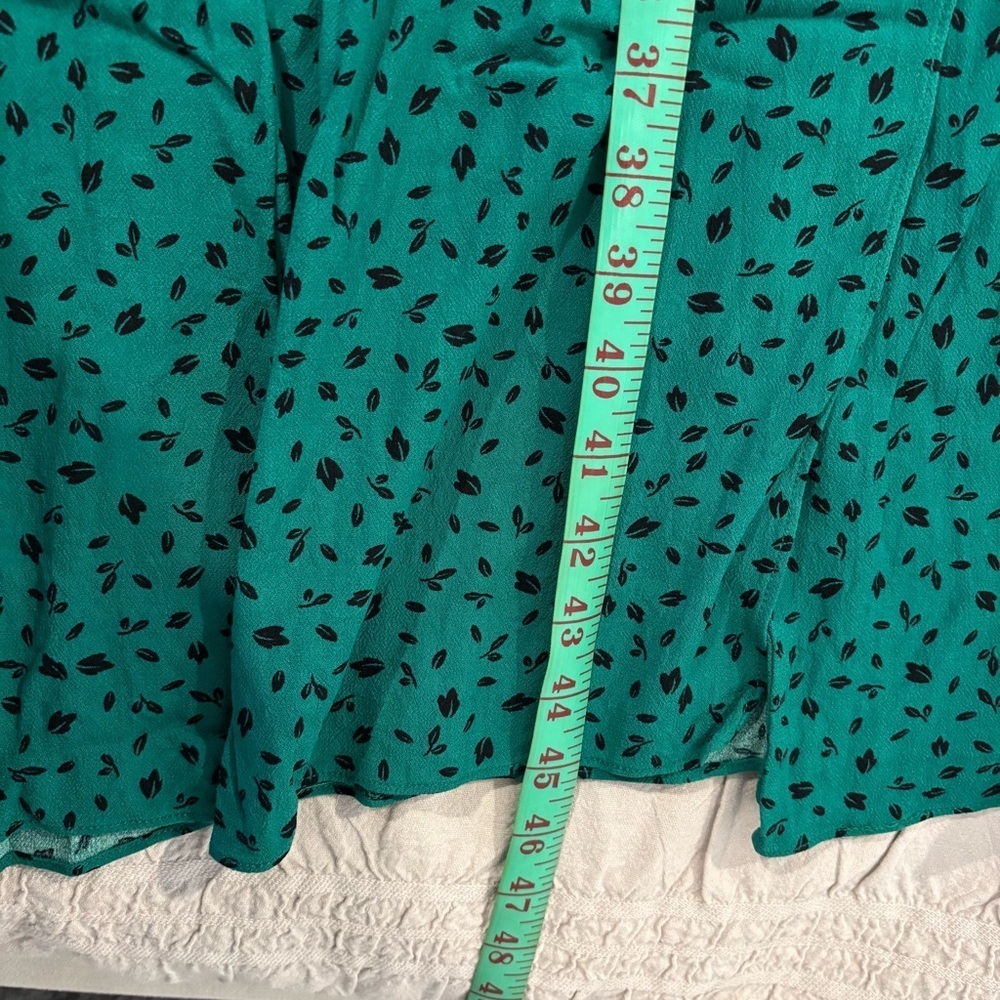 Ever New Emerald Green Long Sleeve Wrap Midi Dress - Picture 12 of 12